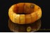 ANTIQUE Unique Color BALTIC AMBER Huge Bangle Bracelet 2