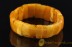 ANTIQUE Unique Color BALTIC AMBER Huge Bangle Bracelet 4