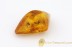  Genuine Polished BALTIC AMBER Stone w Inclusions - 6 FLIES & MIDGE sst5