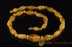 ANTIQUE Large BUTTER Beads BALTIC AMBER Necklace 