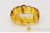 Genuine BALTIC AMBER Stretch Bracelet with Fossil Inclusions