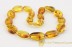 Large Beads with Inclusions Genuine BALTIC AMBER Necklace