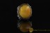 Large BUTTERSCOTCH Genuine BALTIC AMBER Silver Ring 6.5 - 17mm 