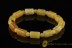 Butterscotch Antique Style Genuine BALTIC AMBER Stretch Bracelet b34