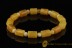 Butterscotch Antique Style Genuine BALTIC AMBER Stretch Bracelet b35