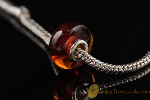 Genuine BALTIC AMBER Bead fits to PANDORA & TROLL Bracelet 