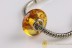 Genuine BALTIC AMBER Bead fits to PANDORA & TROLL Bracelet 