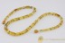 Cylinder Shape Beads FOSSIL INSECTS Genuine BALTIC AMBER Necklace