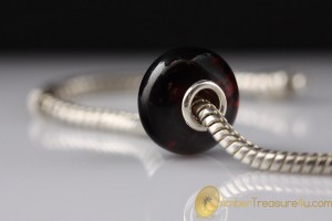 Genuine BALTIC AMBER Bead fits to PANDORA & TROLL Bracelet 