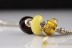 Lot of 3 Genuine BALTIC AMBER Bead fits to PANDORA & TROLL Bracelet 