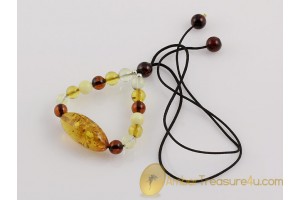 Baby Teething Mommy Necklace BALTIC AMBER 18