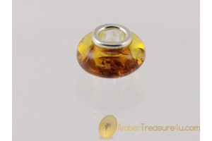 Genuine BALTIC AMBER Bead fits to PANDORA & TROLL Bracelet 9