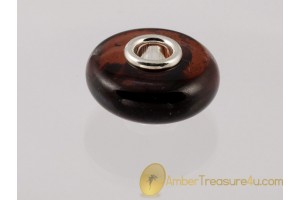 Genuine BALTIC AMBER Bead fits to PANDORA & TROLL Bracelet 15