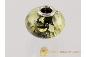 Genuine BALTIC AMBER Bead fits to PANDORA & TROLL Bracelet 18