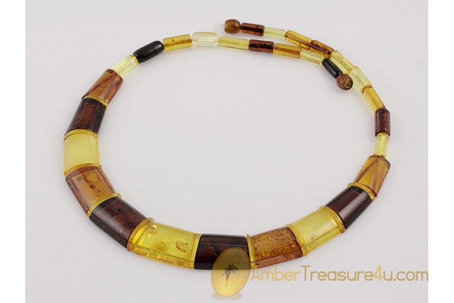 Glittering Multicolor Pieces Genuine BALTIC AMBER Choker 13 Glittering Multicolor Pieces Genuine BALTIC AMBER Choker 13