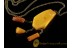 ANTIQUE Butterscotch Genuine BALTIC AMBER Pendant anp3