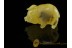 Hand Carved Genuine BALTIC AMBER PIGLET Statuette f6