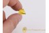 MAMMALIAN HAIR strand Large BUNCH in BALTIC AMBER 474