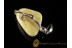 Huge BUTTER & WHITE Color Genuine BALTIC AMBER Silver Pendant
